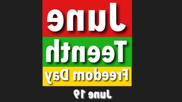 Juneteenth, 也被称为自由日, is celebrated, 每年的6月19日，以纪念奴隶制的结束.