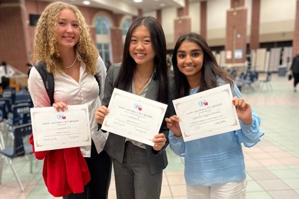 Texas Academy excels at Model UN with multiple awards