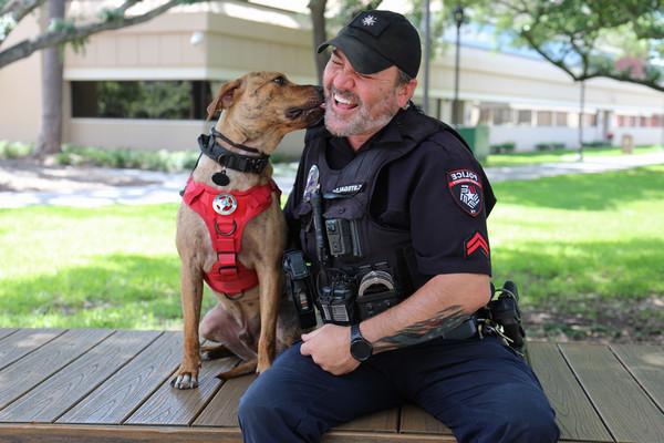 Victim Assistance K9 brings comfort to LU 